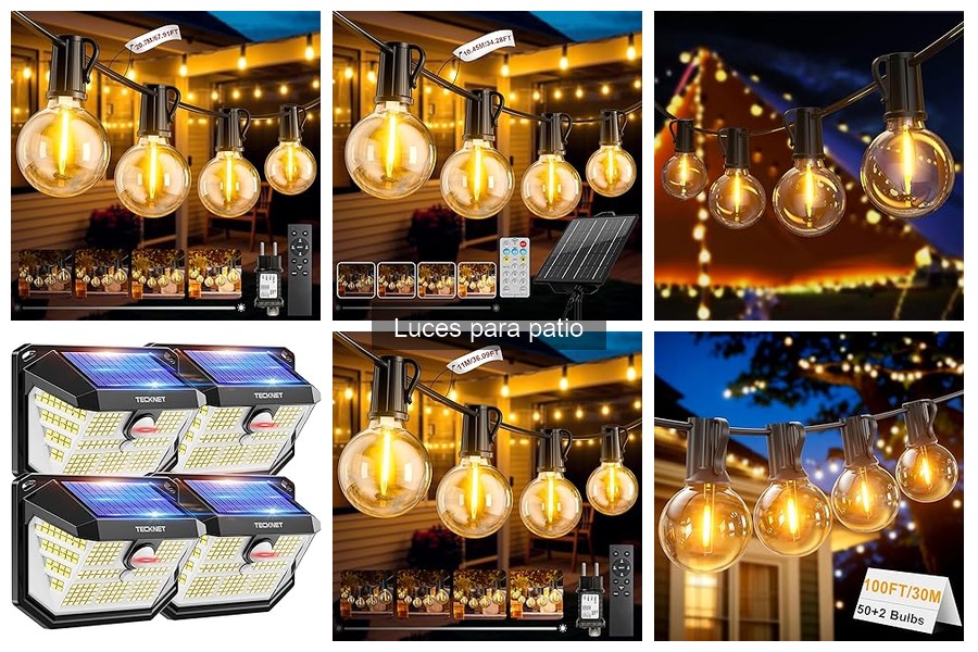 Cómo Instalar Luces para Patio de Forma Segura y Efectiva
