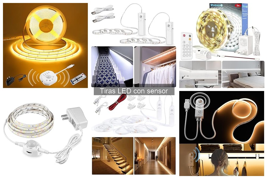 Cómo instalar tiras LED con sensor: guía paso a paso
