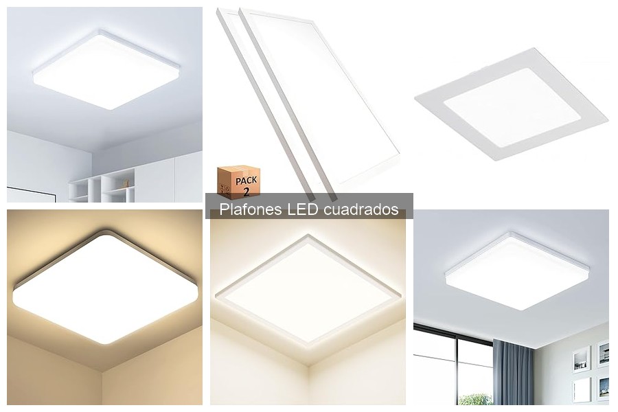 Cómo instalar un plafón LED cuadrado: guía práctica