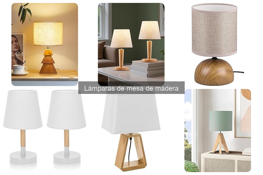 Cómo instalar una lámpara de mesa de madera fácilmente