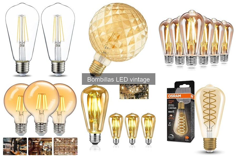 Cómo mantener bombillas LED vintage para mayor durabilidad
