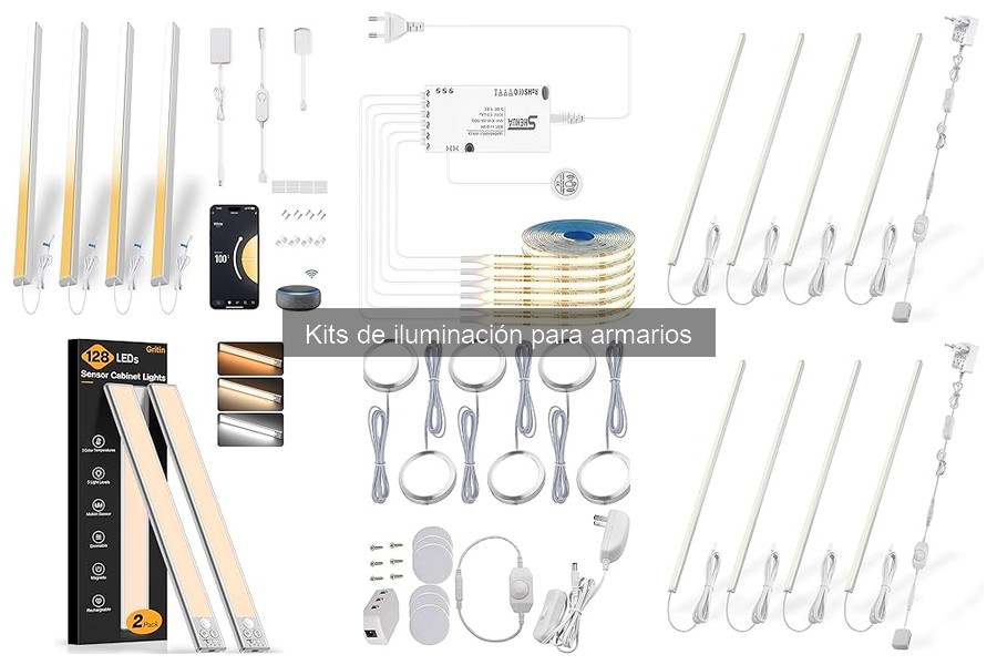 Cómo Mantener Kits de Iluminación para Armarios en Perfecto Estado