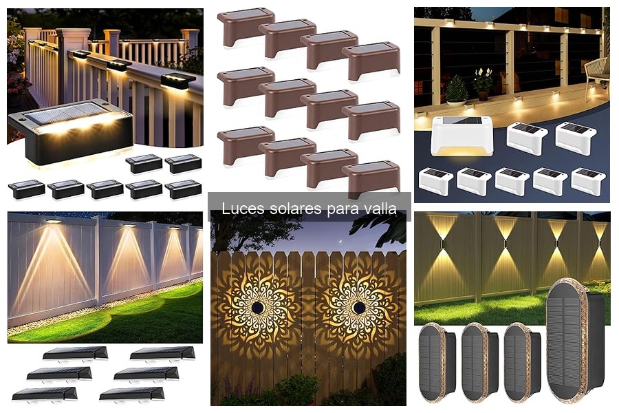 Cómo mantener luces solares para valla y alargar su vida útil