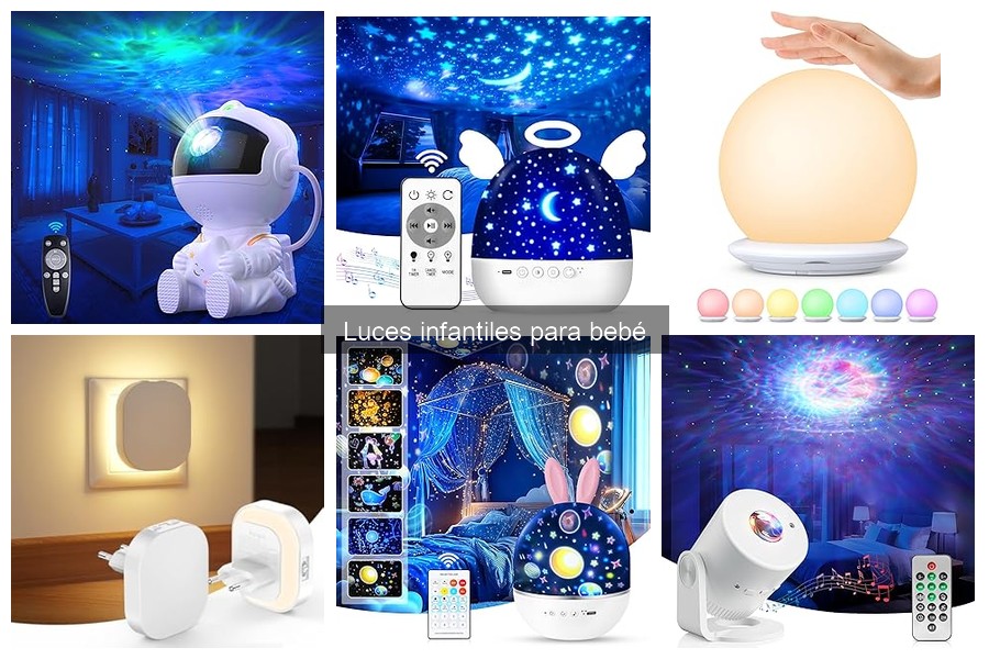 Cómo mantener seguras las luces infantiles para bebé