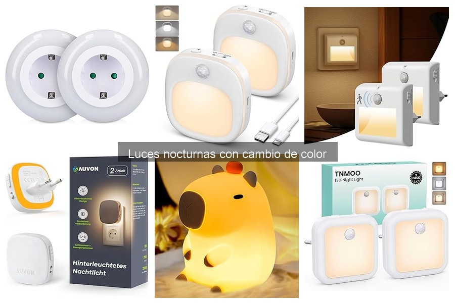 Cómo Programar Luces Nocturnas con Cambio de Color
