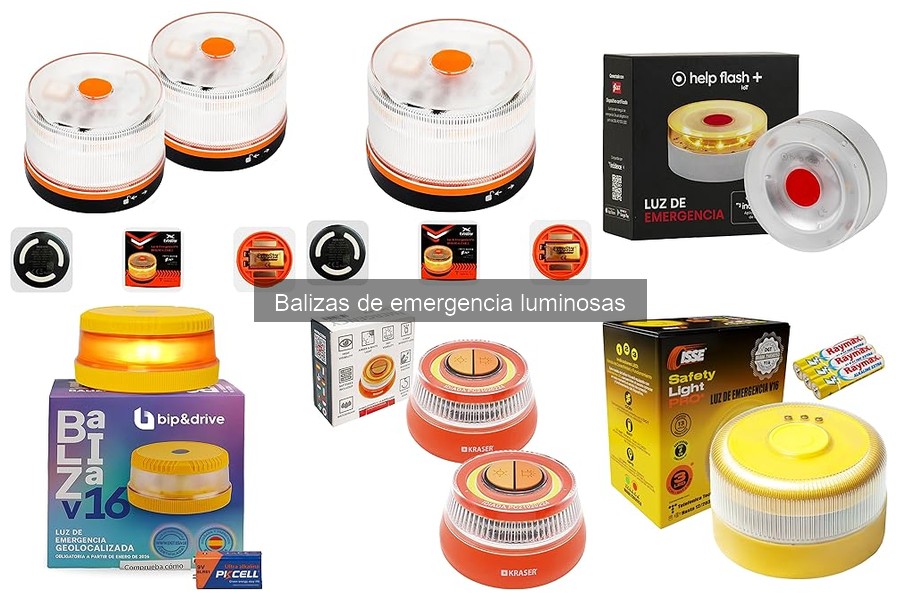Comparativa: Balizas de Emergencia Luminosas vs Otras Señales