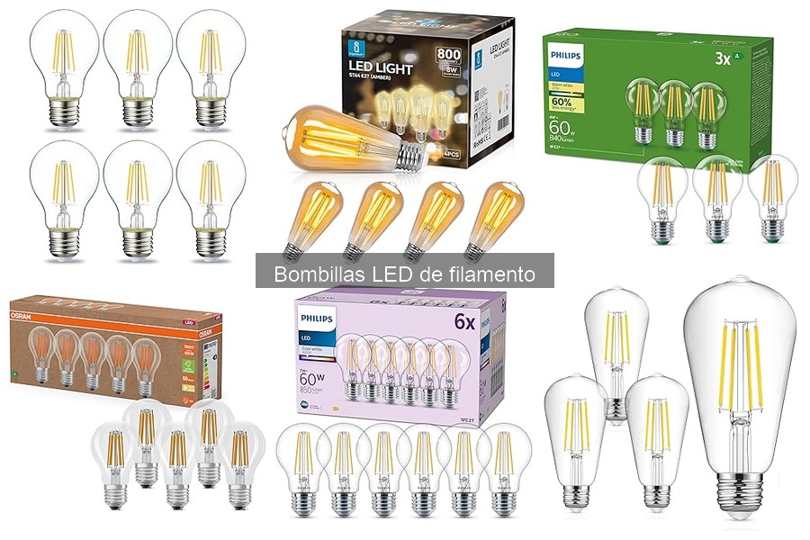Comparativa: Bombillas LED de Filamento vs. Bombillas Inteligentes