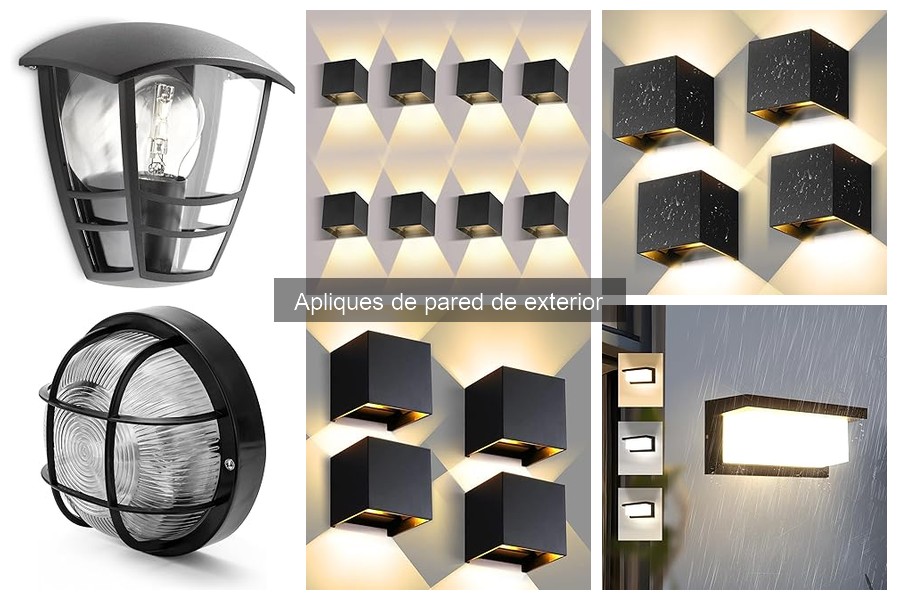 Comparativa de Apliques de Pared de Exterior: Marcas y Precios