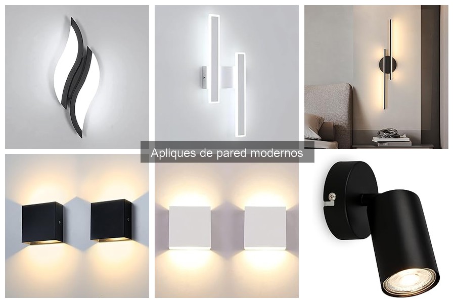 Comparativa de Apliques de Pared Modernos: Mejores Modelos