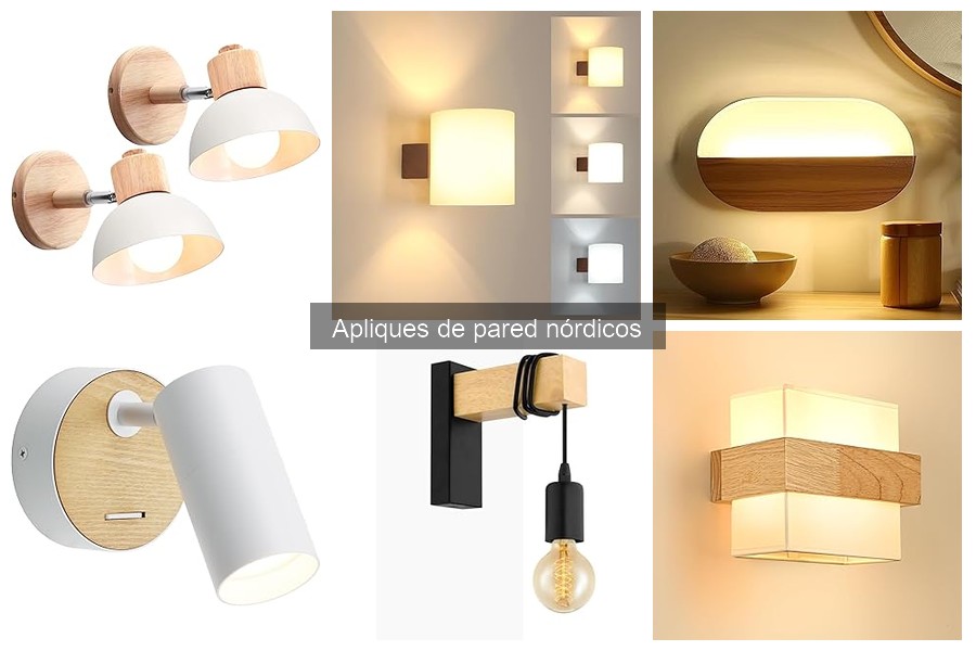 Comparativa de Apliques de Pared Nórdicos: Mejor Opción