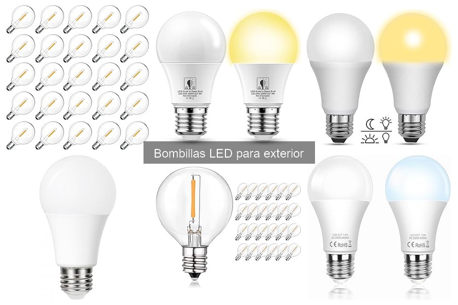 Comparativa de Bombillas LED para Exterior: Mejores Marcas y Precios