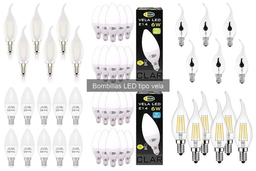 Comparativa de Bombillas LED Tipo Vela: Mejores Marcas 2023