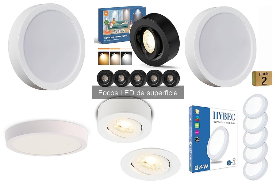 Comparativa de Focos LED de Superficie: Mejores Marcas 2023