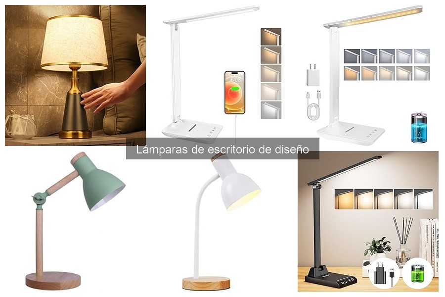 Comparativa de lámparas de escritorio de diseño en 2023