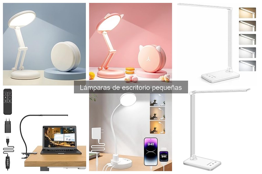 Comparativa de las Mejores Lámparas de Escritorio Pequeñas