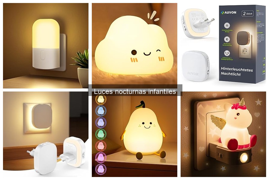Comparativa de las Mejores Luces Nocturnas Infantiles