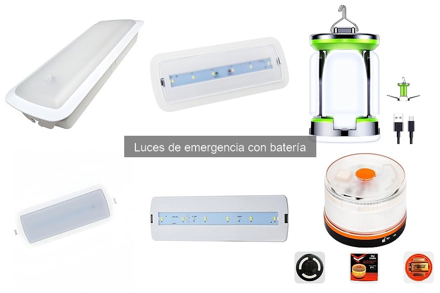Comparativa de Luces de Emergencia con Batería: Marcas y Precios