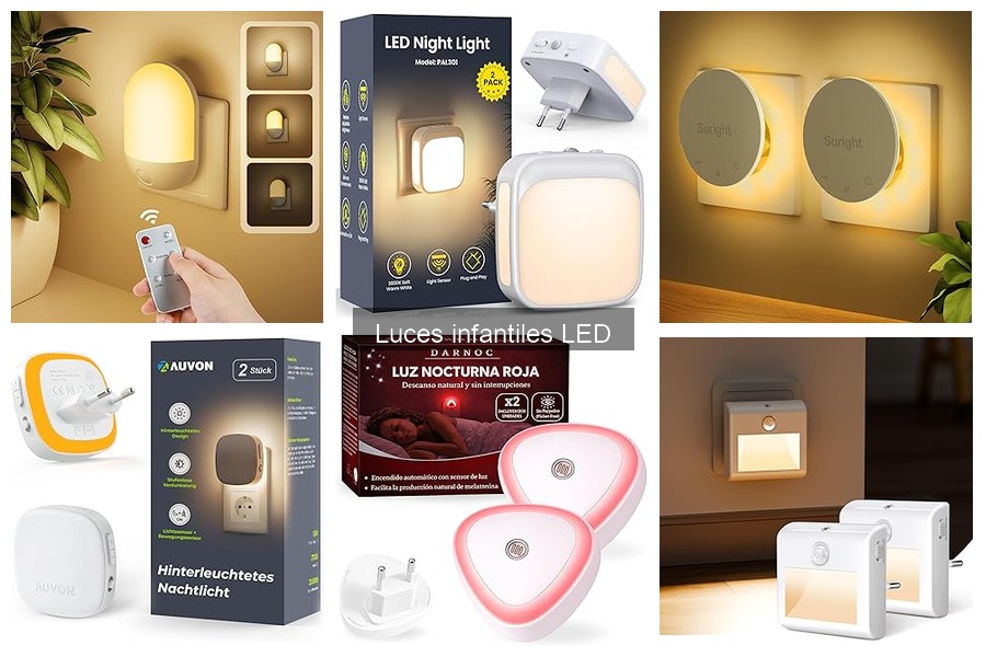 Comparativa de Luces Infantiles LED: Mejores Marcas y Precios