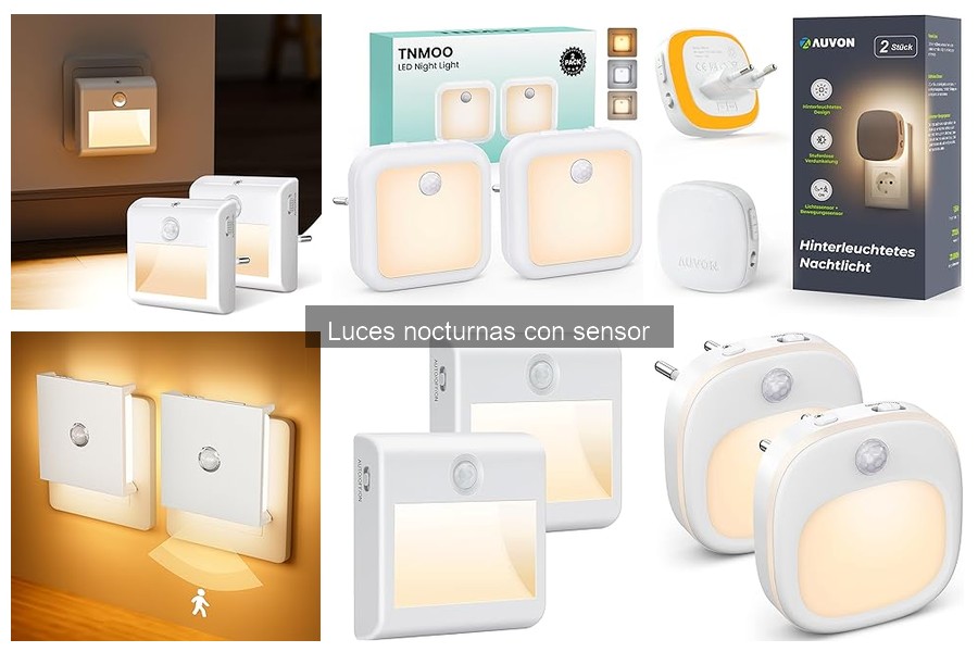 Comparativa de Luces Nocturnas con Sensor: Mejores Marcas y Modelos