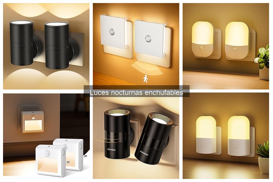 Comparativa de luces nocturnas enchufables: Mejores marcas