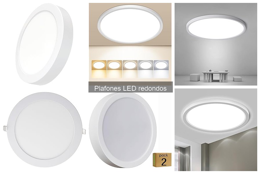 Comparativa de plafones LED redondos: calidad y precio