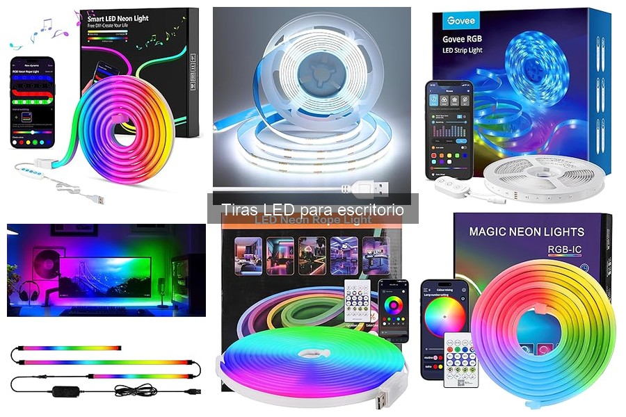Comparativa de Tiras LED para Escritorio: Mejores Marcas