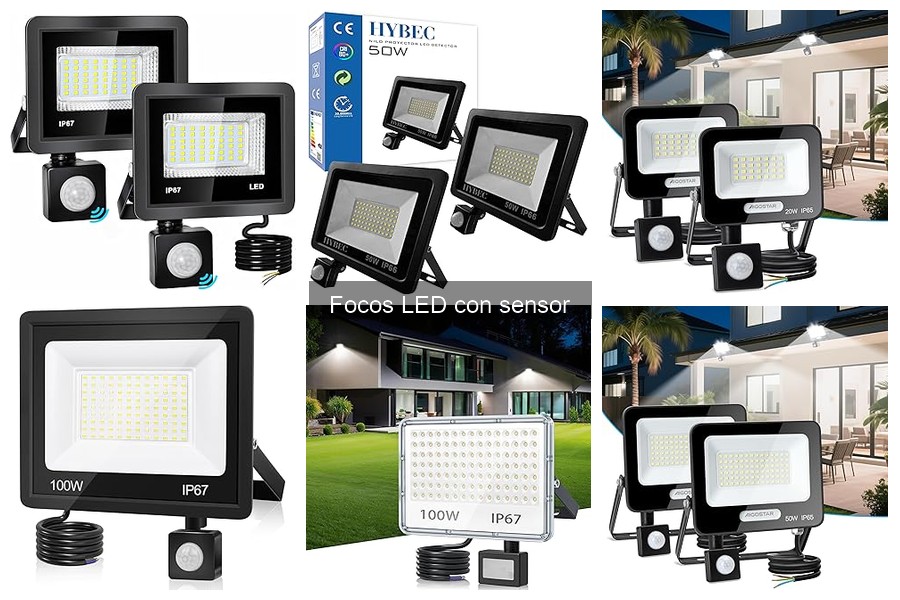 Comparativa: Focos LED con Sensor vs Focos LED Estándar