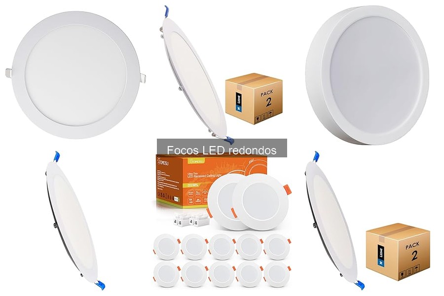 Comparativa Focos LED Redondos vs Rectangulares