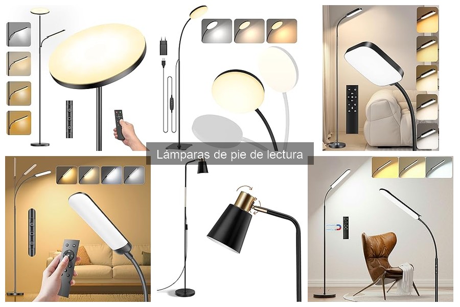 Comparativa: Lámparas de pie LED vs Halógenas para leer