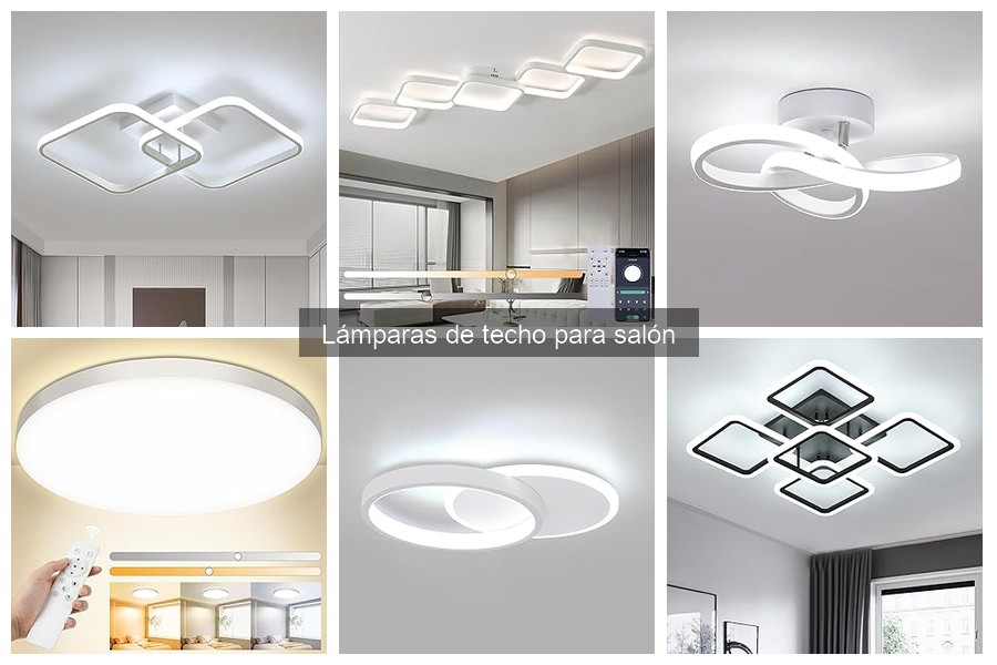 Comparativa: Lámparas de Techo de Cristal vs. Metal