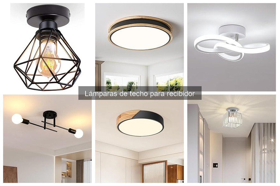 Comparativa: Lámparas de Techo LED vs Halógenas para el Recibidor