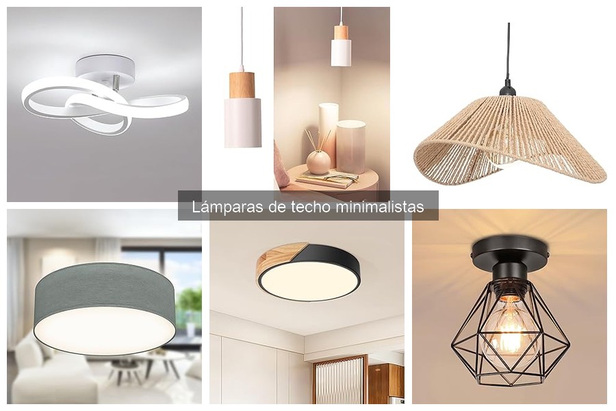 Comparativa: Lámparas de techo minimalistas vs. industriales