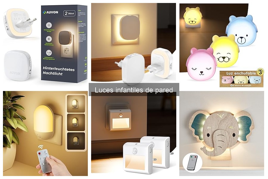 Comparativa: luces infantiles LED vs. luces de noche tradicionales