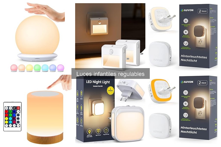 Comparativa: Luces Infantiles Regulables vs. Luces Convencionales