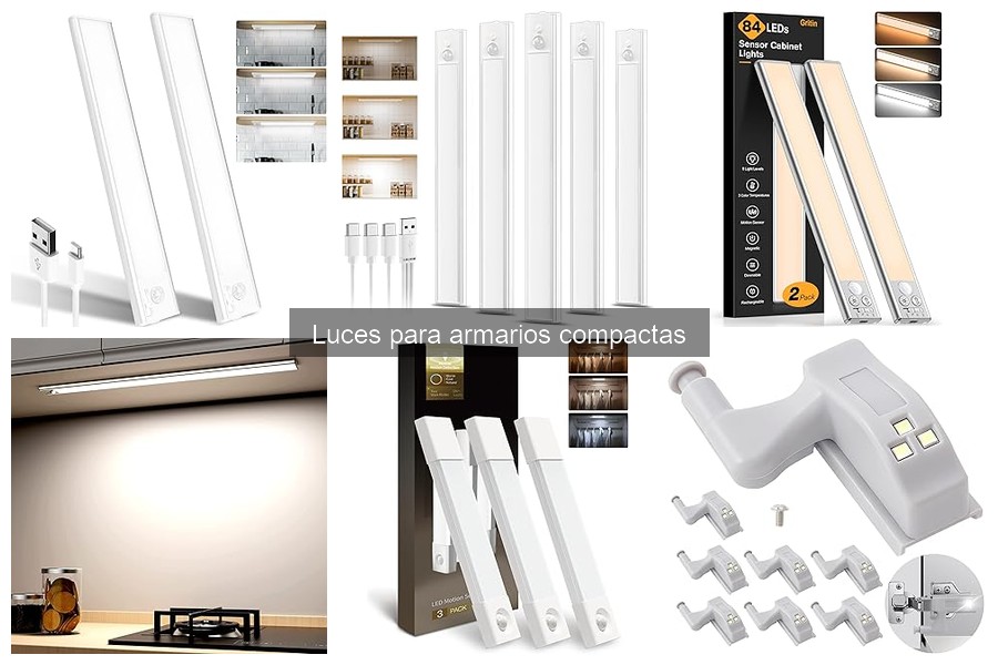 Comparativa: Luces LED vs Incandescentes para Armarios