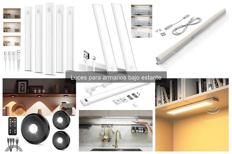Comparativa: Luces LED vs. Luces con Pilas para Armarios
