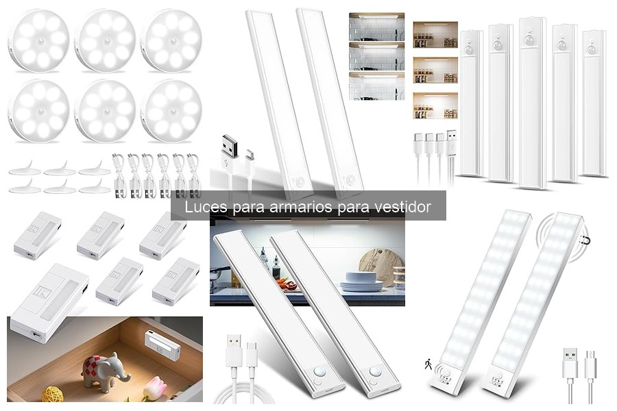 Comparativa: Luces LED vs Luces Táctiles para Armarios