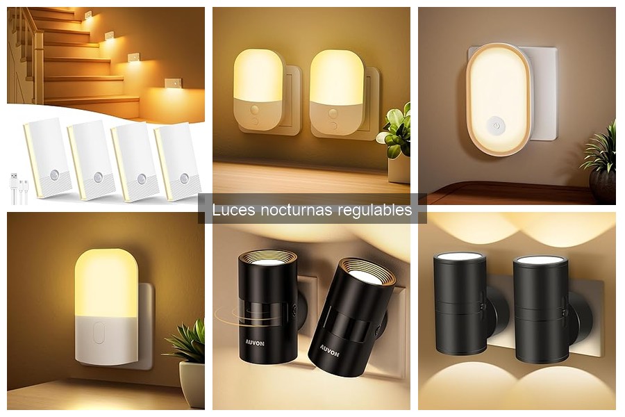 Comparativa: Luces Nocturnas Regulables vs. LED Fijas
