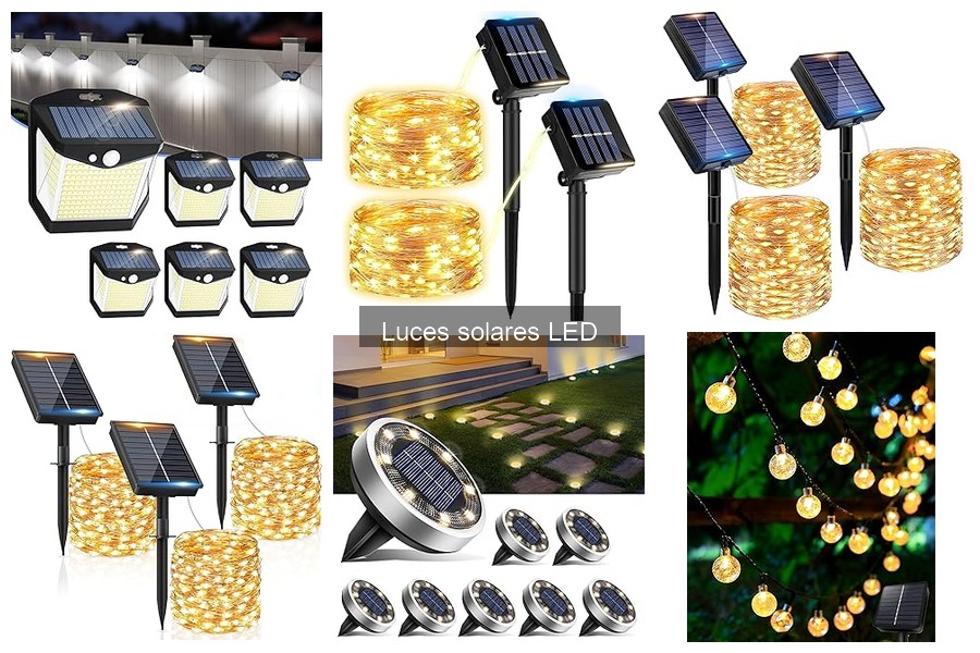 Comparativa: Luces Solares LED vs. Luces Tradicionales