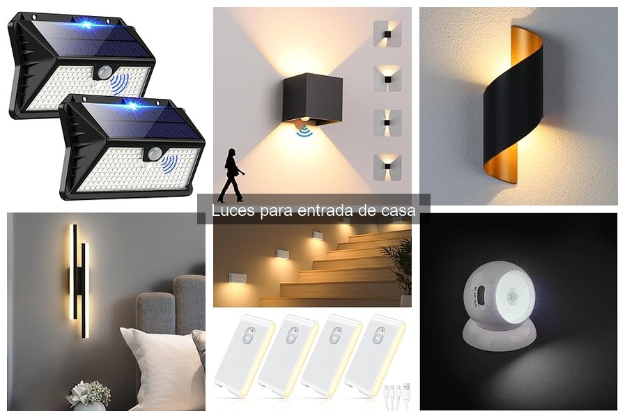Comparativa: Luces Solares vs. Eléctricas para Entrada de Casa
