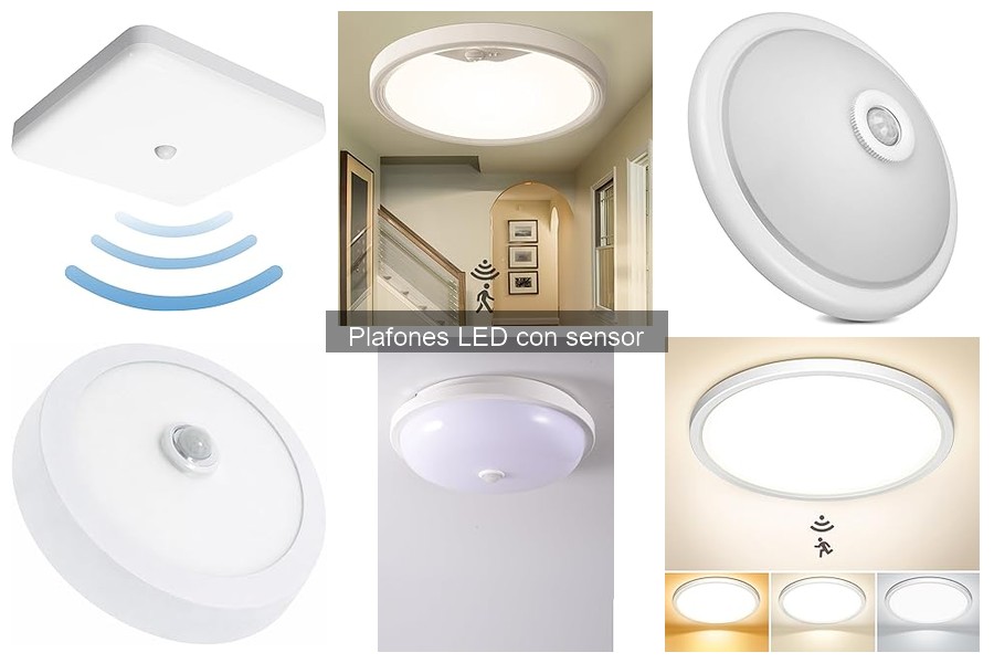 Comparativa: Plafones LED con Sensor vs Sin Sensor