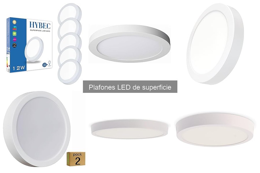 Comparativa: Plafones LED de Superficie vs Otras Iluminaciones