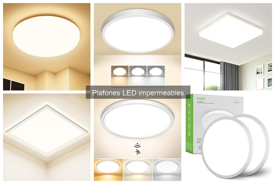 Comparativa: Plafones LED Impermeables vs. Luces Halógenas