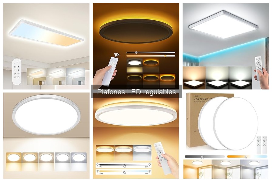 Comparativa: Plafones LED Regulables vs Fijos para Tu Hogar