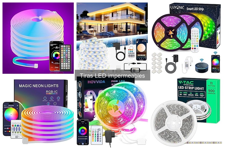 Comparativa: Tiras LED Impermeables vs No Impermeables