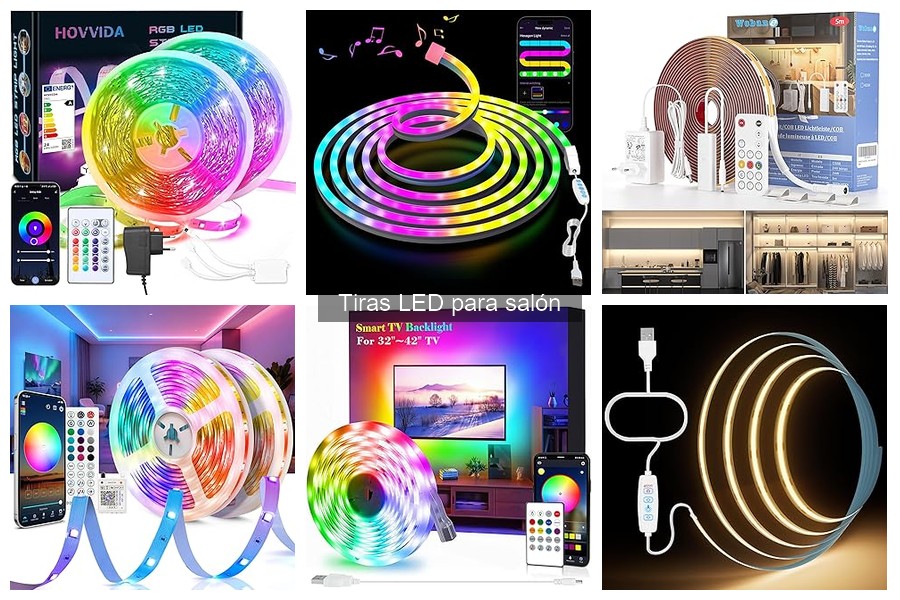 Comparativa: Tiras LED vs Lámparas de Techo para Salón