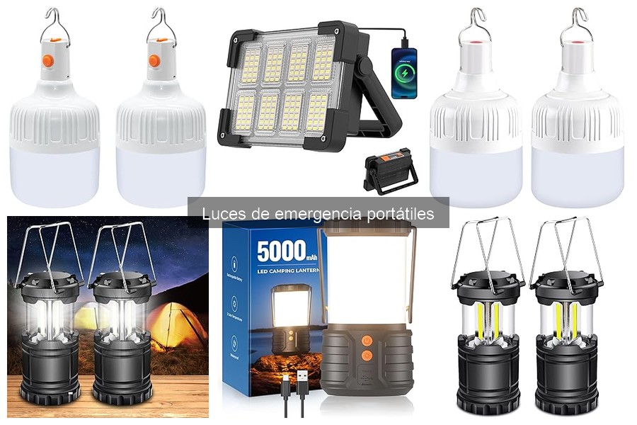 Compras Luces de Emergencia Portátiles: Consejos y Mejores Opciones