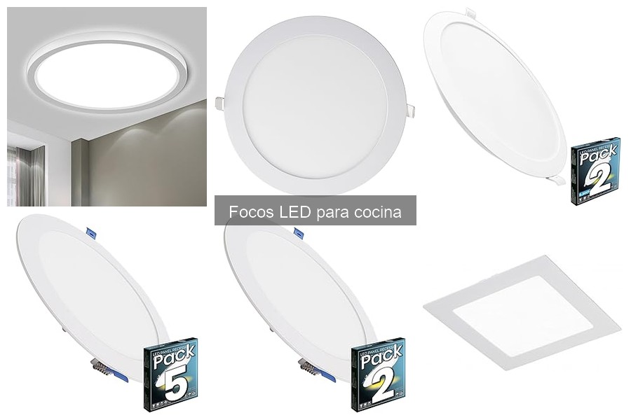 Consejos para mantener focos LED en la cocina