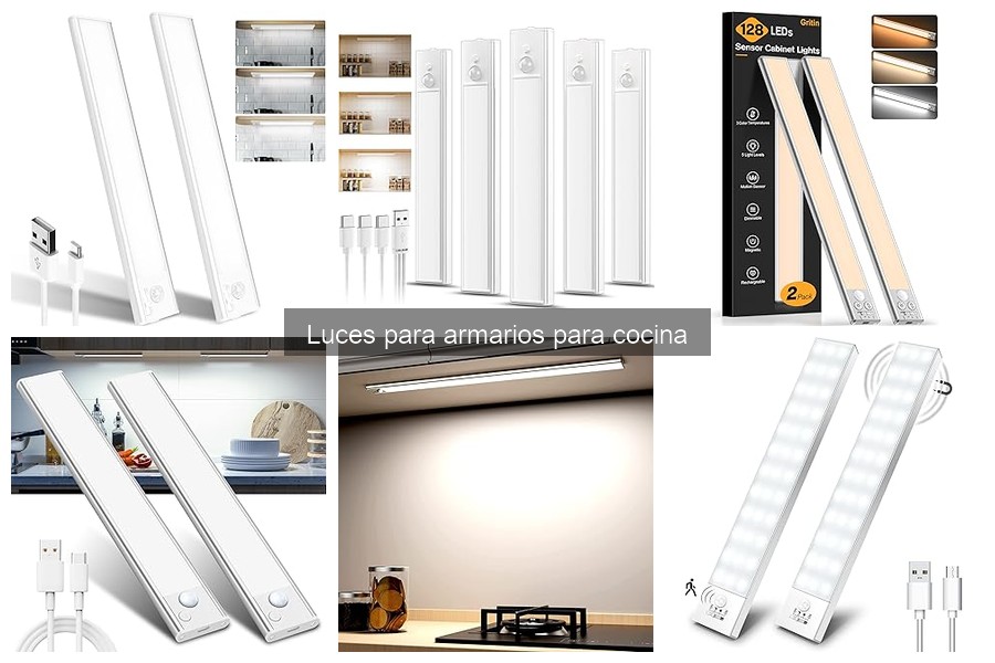 Consejos para Mantener Luces en Armarios de Cocina