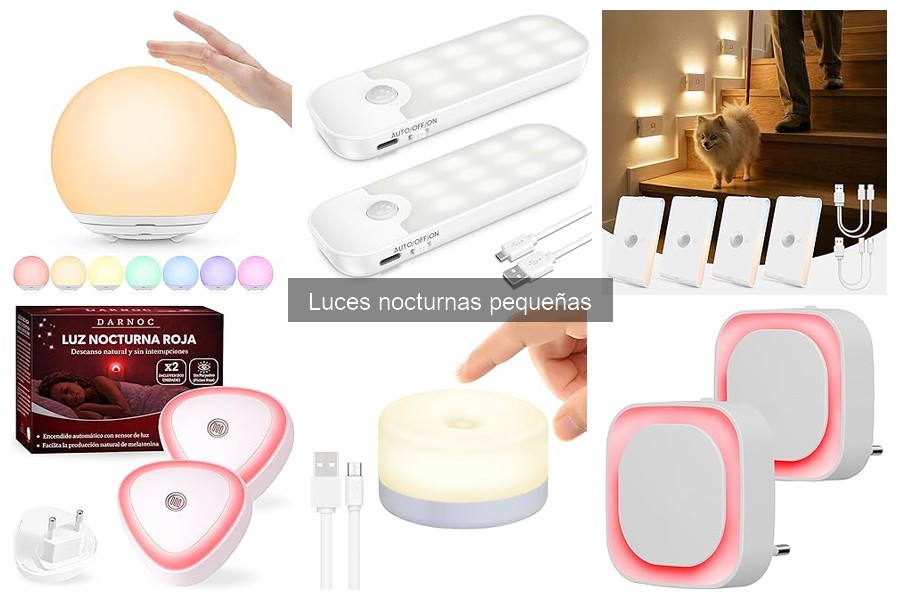 Consejos para usar luces nocturnas pequeñas de manera eficiente